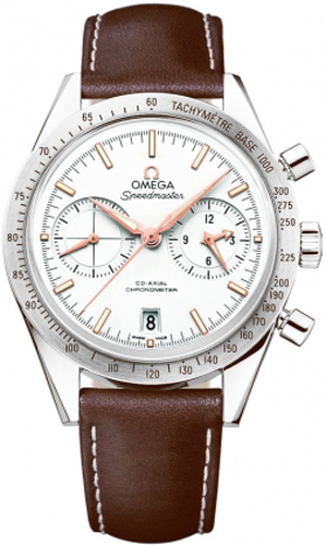 Omega Speedmaster Watches  White Self winding Automatic Chronometer 33112425102002 Watch