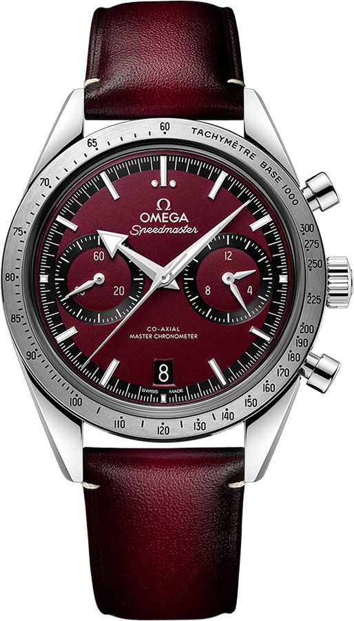 Omega Speedmaster Watches Mens Red Manual Winding 33212415111001 Watch