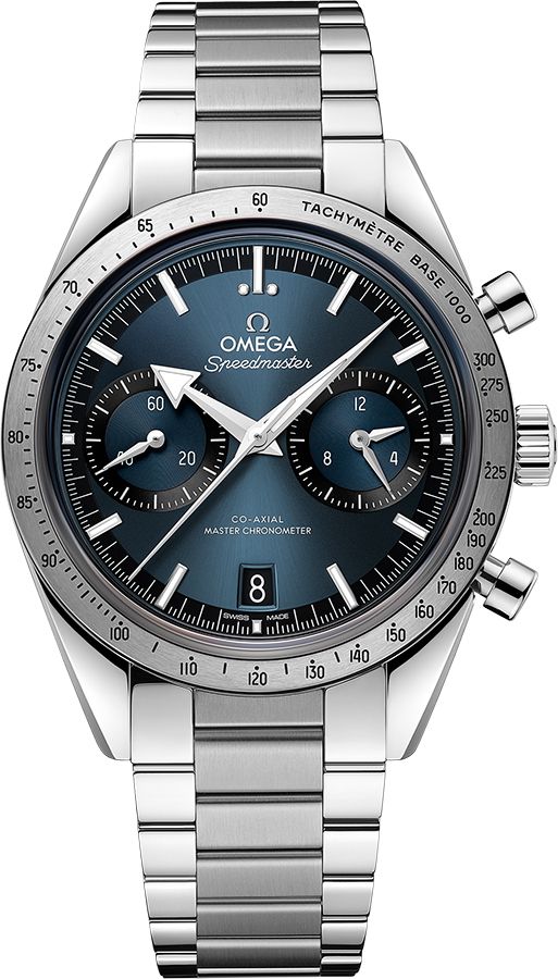 Omega Speedmaster Watches Mens Blue Manual Winding 33210415103001 Watch