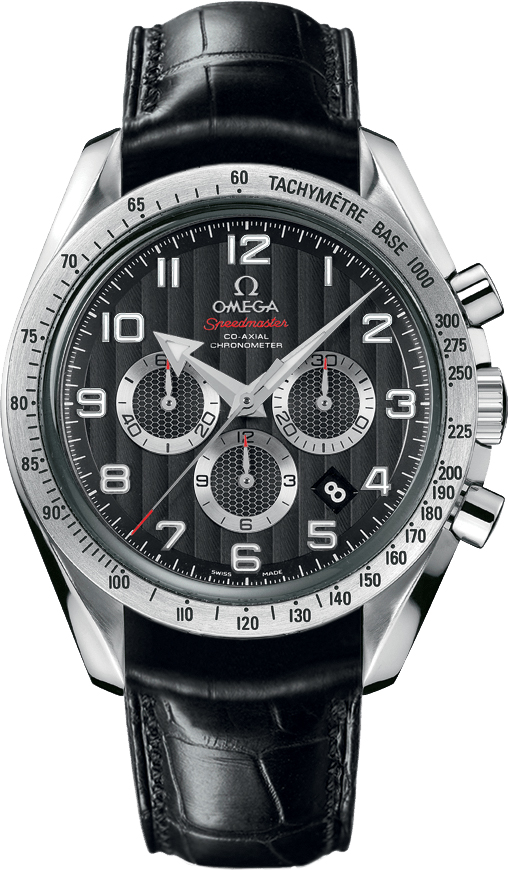 Omega Speedmaster Watches Mens Black Self Winding Automatic 32113445001001 Watch