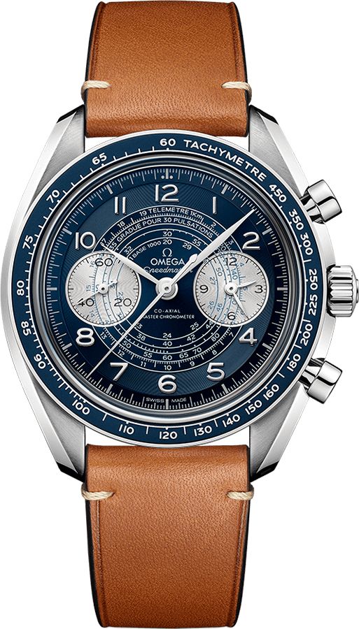 Omega Speedmaster Watches Mens Blue Manual Winding 32932435103001 Watch