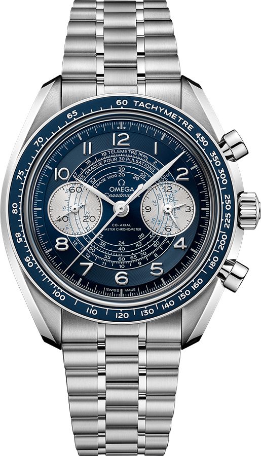 Omega Speedmaster Watches Mens Blue Manual Winding 32930435103001 Watch