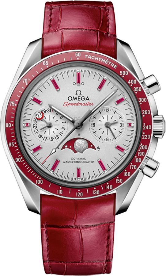 Omega Speedmaster Watches Mens Grey Self Winding Automatic 30493445299002 Watch