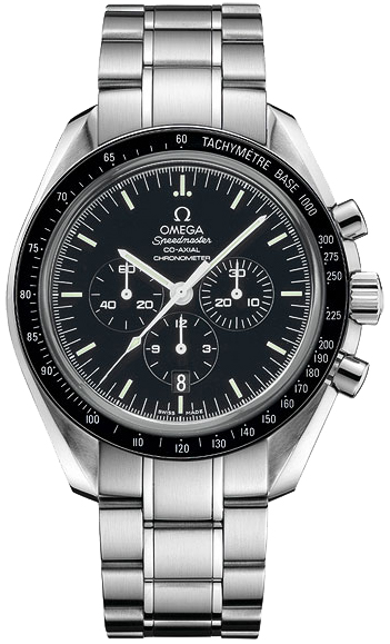 Omega Speedmaster Watches Mens Black Self winding Automatic Chronometer 31130445001002 Watch