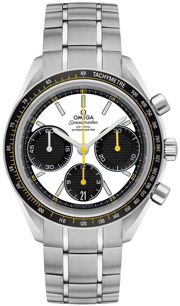 Omega Speedmaster Watches Mens White Self winding Automatic Chronometer 32630405004001 Watch