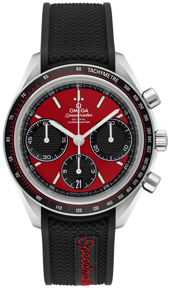 Omega Speedmaster Watches Mens Red Self winding Automatic 32632405011001 Watch