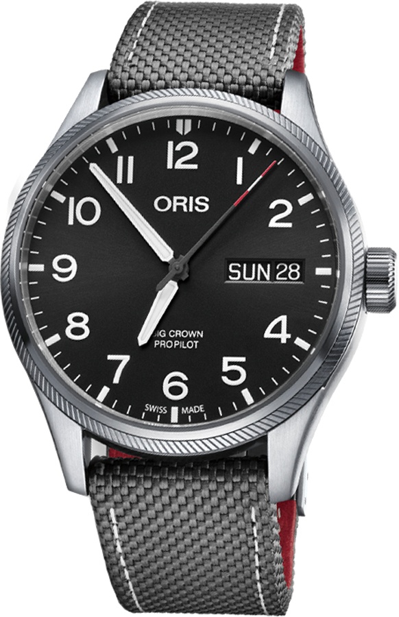 Oris Aviation Watches Mens Black Self winding Automatic 75276984194FS Watch