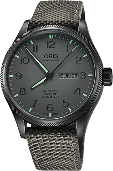 Oris Aviation Watches Grey Self winding Automatic 73576984783FS Watch