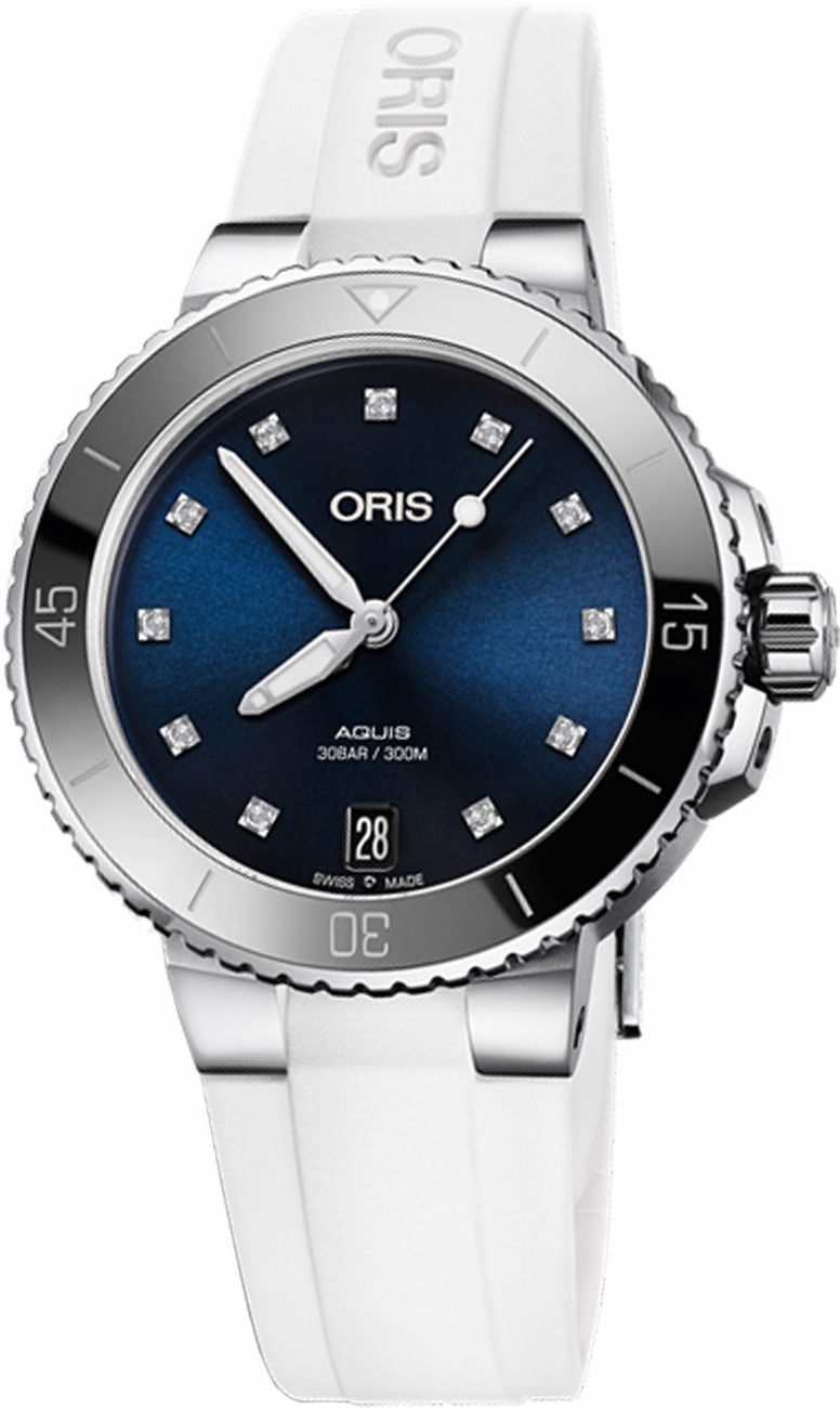 Oris Diving Watches Ladies Blue Self winding Automatic 73377314195RS Watch