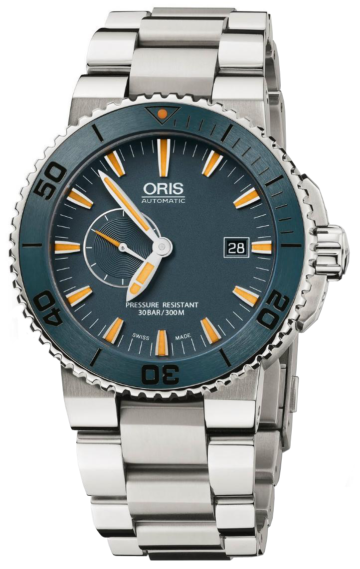 Oris Diving Watches Mens Blue Self winding Automatic 64376547185MB Watch