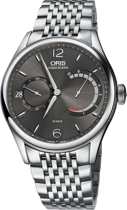 Oris Culture Watches Mens Grey Manual Winding 11177004063MB Watch