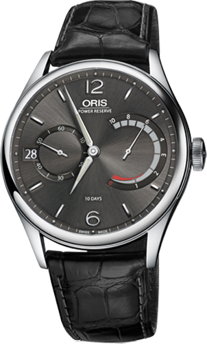 Oris Culture Watches Mens Grey Manual Winding 11177004063LS Watch