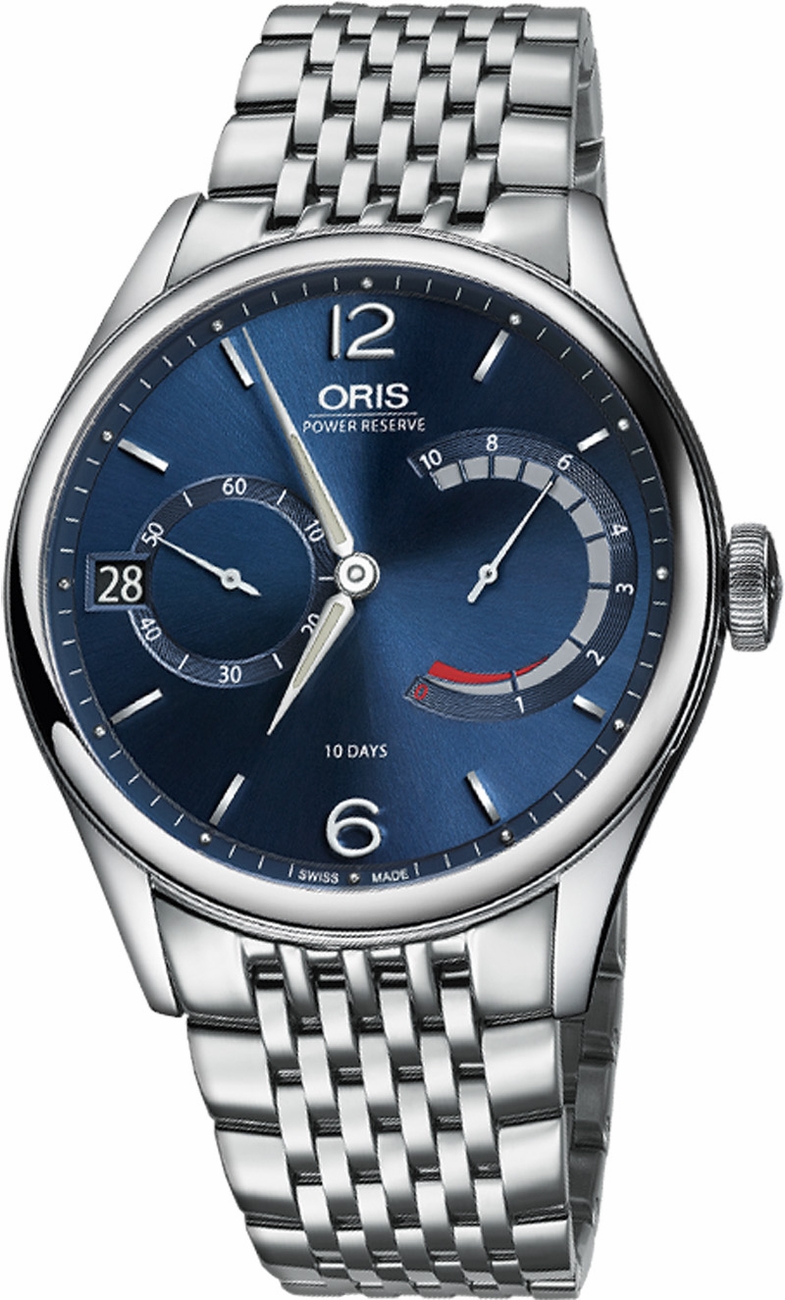 Oris Culture Watches Mens Blue Manual Winding 11177004065MB Watch