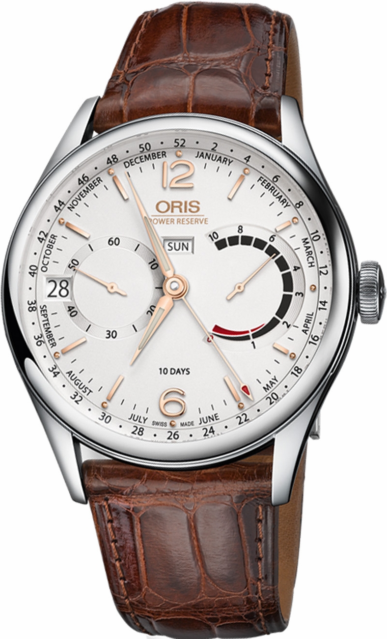 Oris Culture Watches Mens Silver Manual Winding 11377384031LS Watch