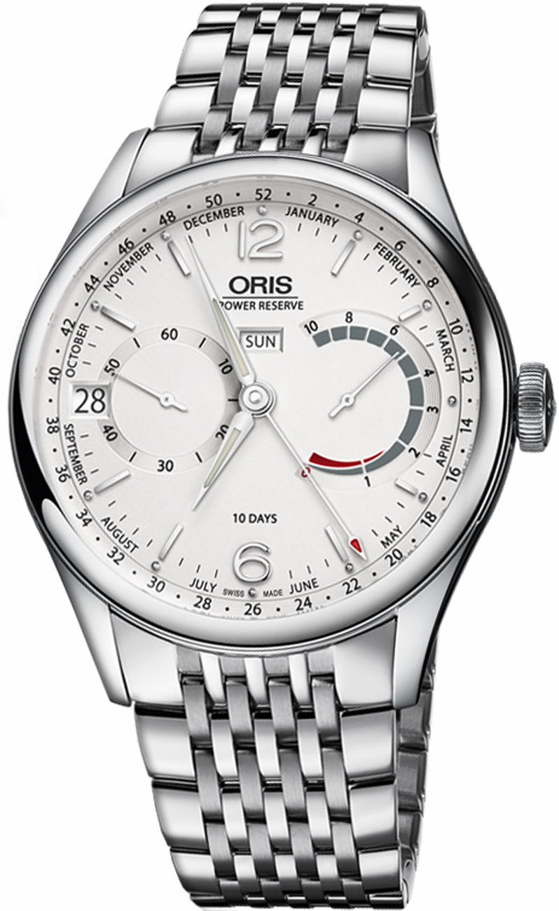 Oris Culture Watches Mens Silver Manual Winding 11377384061MB Watch