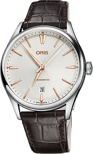 Oris Culture Watches Guilloche Silver Self winding Automatic 73777214031LS Watch