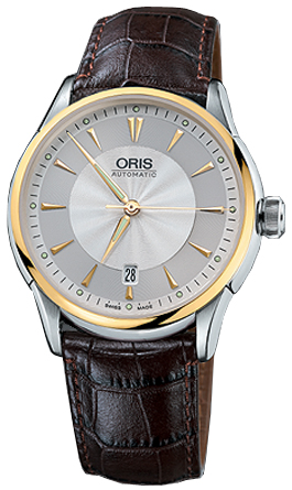 Oris Culture Watches  Silver and Grey Self winding Automatic 73375914351LS Watch