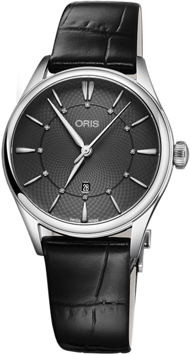 Oris Culture Watches Ladies Silver Self winding Automatic 56177244053LS Watch