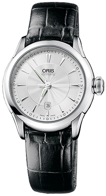 Oris Culture Watches Silver and Grey Self winding Automatic 56176044031LS Watch