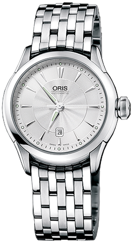 Oris Culture Watches Silver and Grey Self winding Automatic 56176044031MB Watch