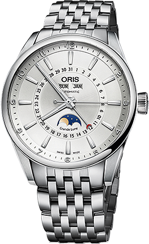 Oris Culture Watches Mens Silver Self winding Automatic 91576434031MB Watch