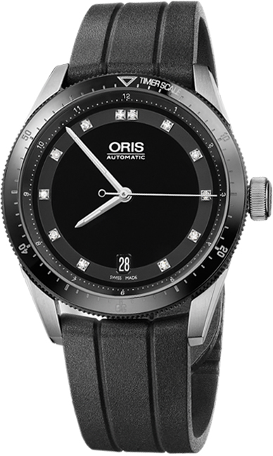 Oris Motor Sport Watches Mens Black Self winding Automatic 73376714494RS Watch