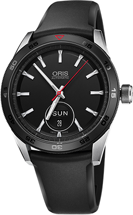 Oris Motor Sport Watches Mens Black Self winding Automatic 73576624424RS Watch