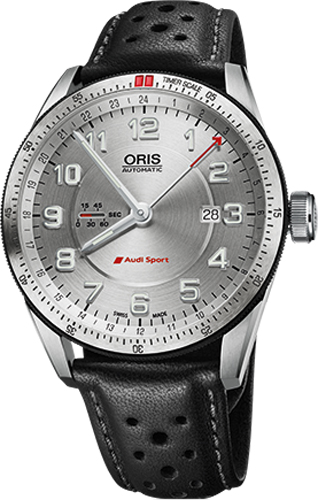 Oris Motor Sport Watches Mens Silver Self winding Automatic 74777014461LS Watch