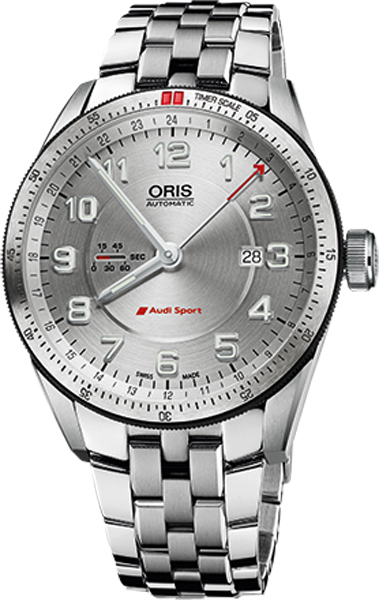 Oris Motor Sport Watches Mens Silver Self winding Automatic 74777014461MB Watch