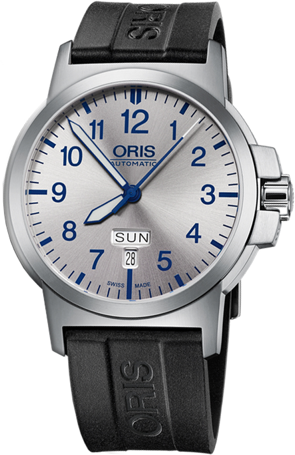 Oris Aviation Watches Silver Self winding Automatic 73576414161RS Watch