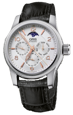 Oris Aviation Watches Mens Silver Self Winding Automatic 58176274061LS Watch