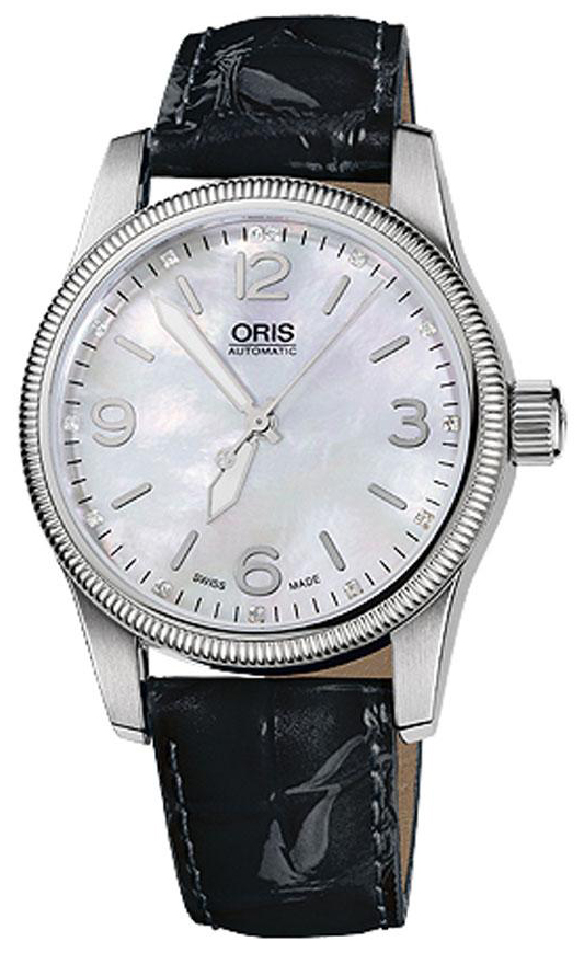 Oris Aviation Watches Ladies White Self winding Automatic 73376494066LS-BLK Watch