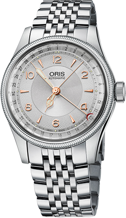 Oris Aviation Watches Mens Silver Self Winding Automatic 75476964061MB Watch
