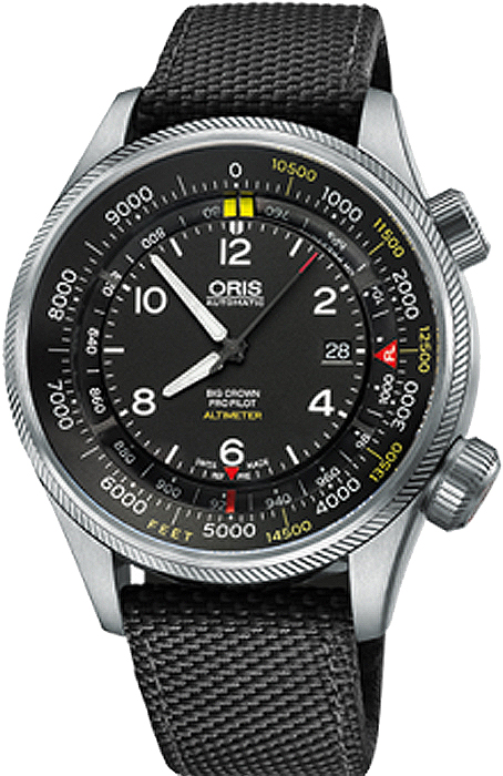 Oris Aviation Watches Black Self winding Automatic 73377054134FS-BLACK Watch