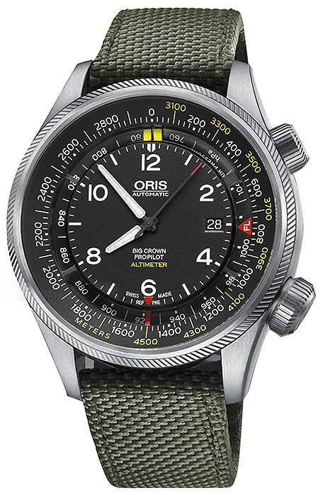 Oris Aviation Watches Mens Black
Self winding Automatic 73377054164FS-GREEN Watch