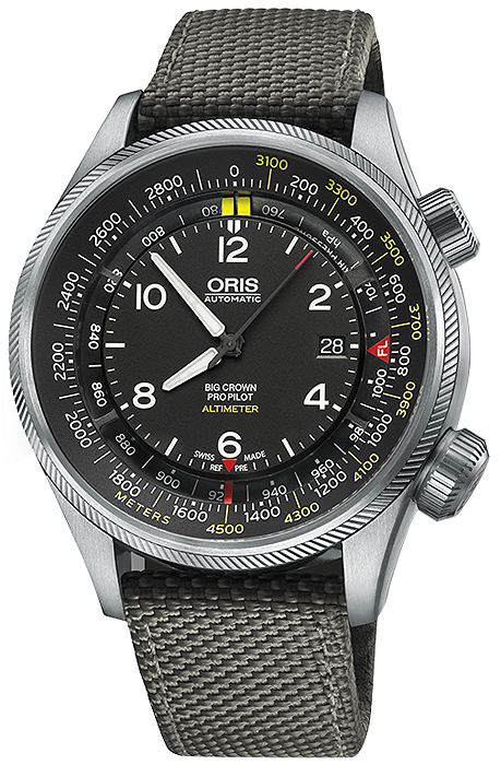 Oris Aviation Watches Mens Black
Self winding Automatic 73377054164FS-GREY Watch