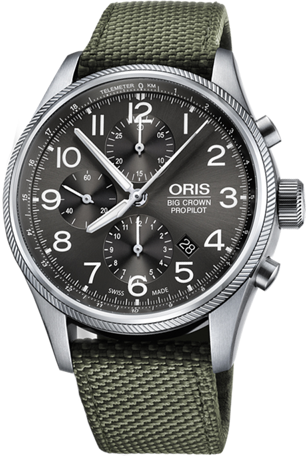 Oris Aviation Watches Mens Grey
Self winding Automatic 77476994063FS-GREEN Watch