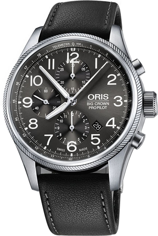 Oris Aviation Watches Mens Grey Self winding Automatic 77476994063LS Watch