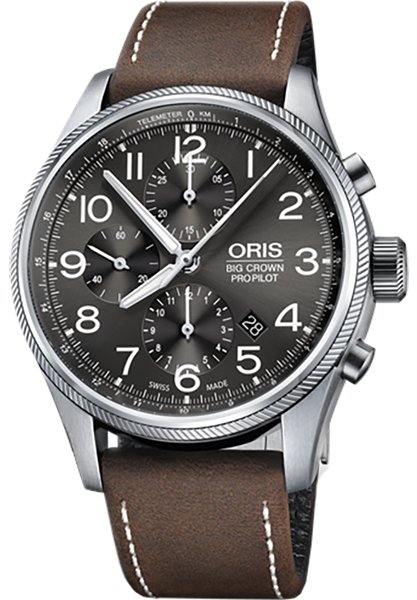 Oris Aviation Watches Mens Grey
Self winding Automatic 77476994063LS-BROWN Watch