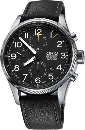 Oris Aviation Watches Mens Black Self winding Automatic 77476994134LS Watch