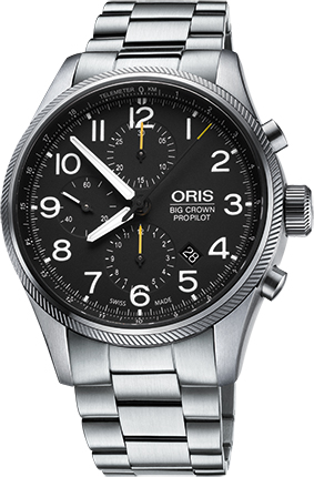 Oris Aviation Watches Mens Black Self winding Automatic 77476994134MB Watch