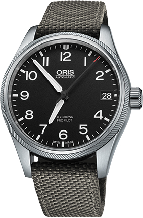 Oris Aviation Watches Mens Black
Self winding Automatic 75176974164FS-GREY Watch