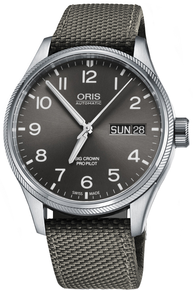 Oris Aviation Watches Mens Grey Self winding Automatic 75276984063FS Watch