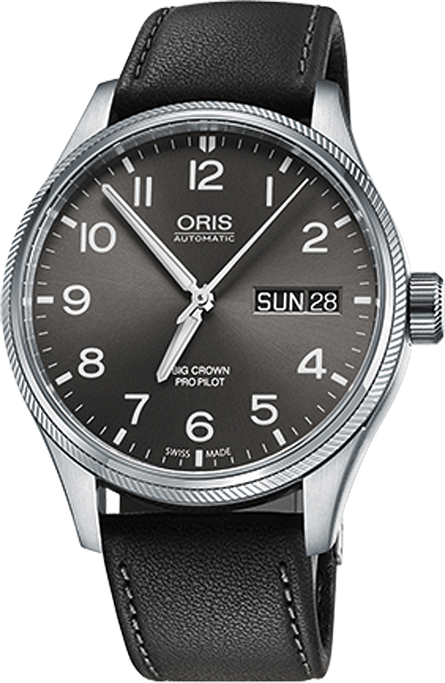 Oris Aviation Watches Mens Grey Self winding Automatic 75276984063LS Watch