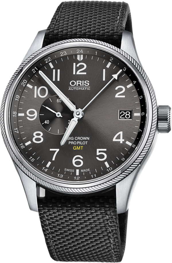 Oris Aviation Watches Mens Grey Self winding Automatic 74877104063FS Watch