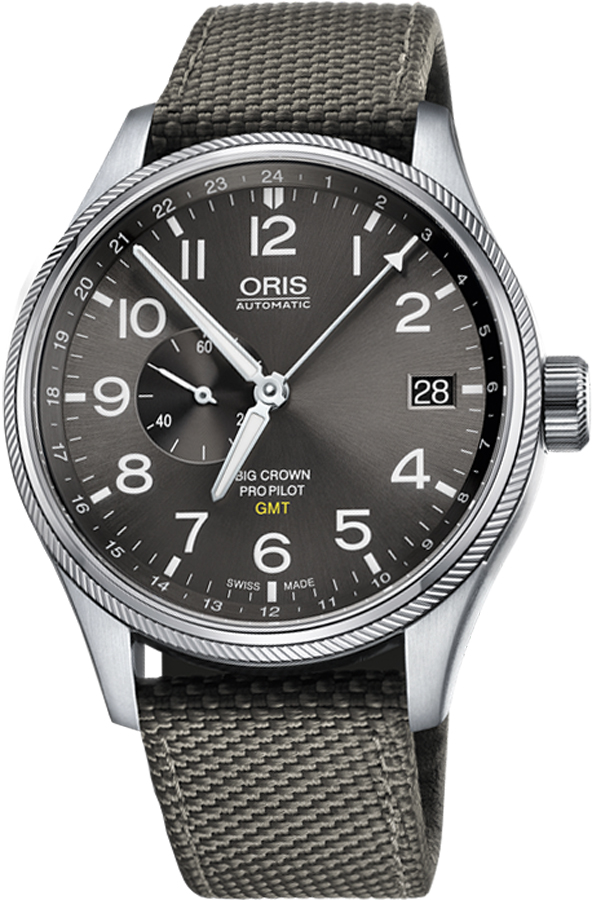 Oris Aviation Watches Mens Grey Self winding Automatic 74877104063FS-GREY Watch