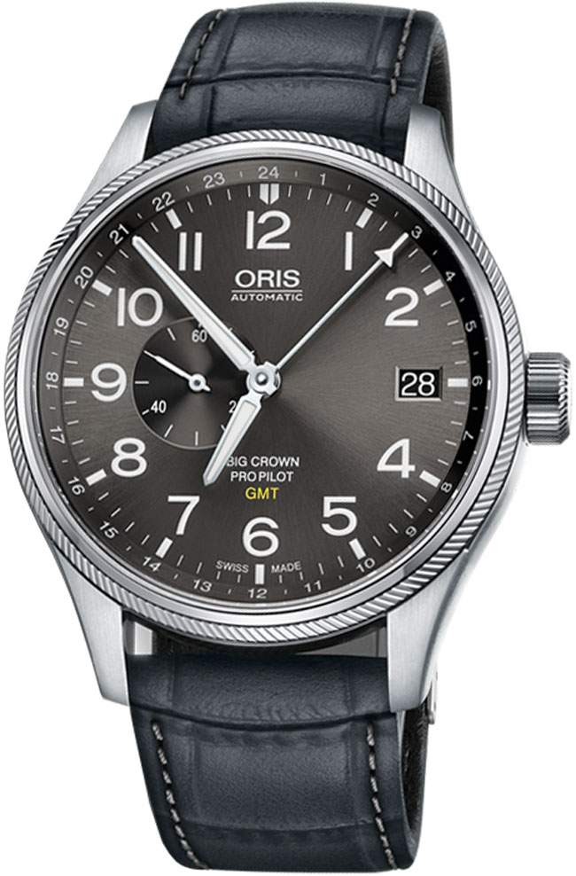 Oris Aviation Watches Mens Grey Self winding Automatic 74877104063LS Watch