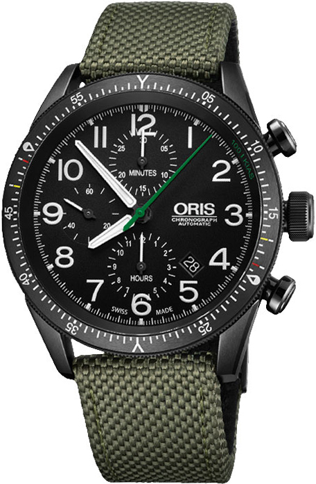 Oris Aviation Watches Mens Black Self winding Automatic 77476617734FS Watch