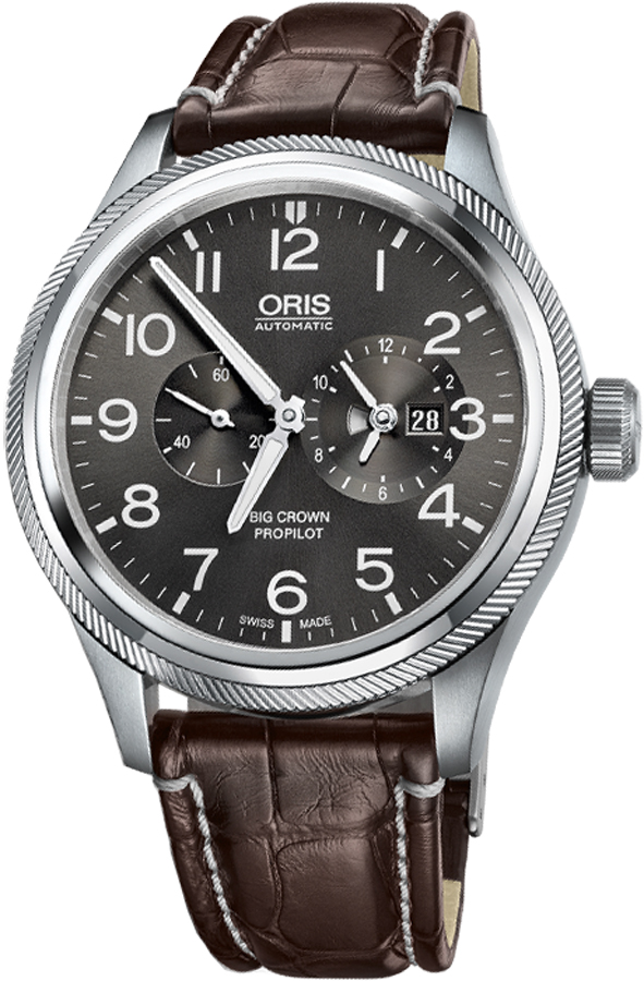 Oris Aviation Watches Mens Grey Self winding Automatic 69077354063LS Watch