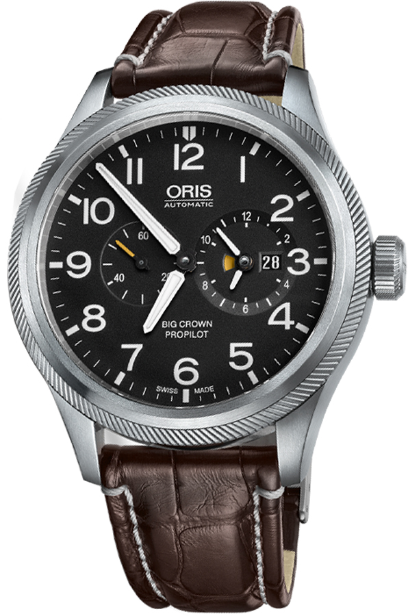 Oris Aviation Watches Mens Black Self winding Automatic 69077354164LS Watch